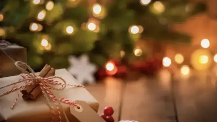 present under a tree